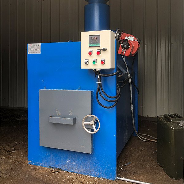 湖北黄石海大饲料玉米焚烧炉